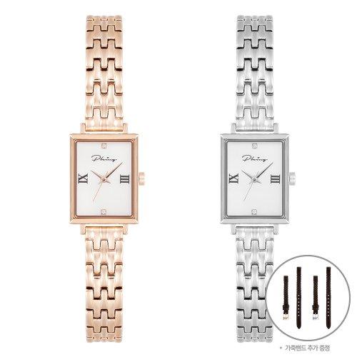 [PLANG] PLANG Classic Metal Analog Watch PL021007 PL021007RG