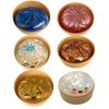 Squishy Bao Bun Fidget Transparent Glitter Dumpling Stress Relief Toy Slow Rising Steamer Box Squishy For Kids Trending Gift