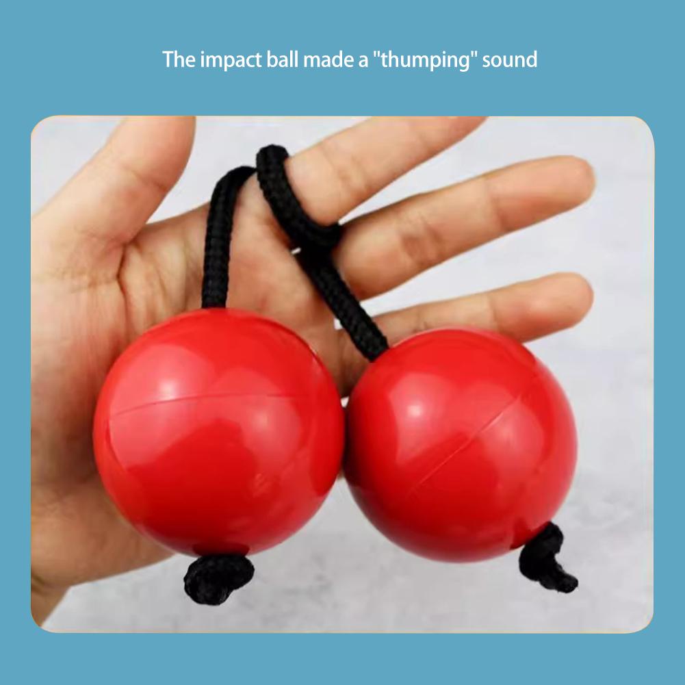 1 Pair Sand Egg Asalato African Shakers Fingertip Abs Sand Ball Kashaka Instrument for Adults Beginners