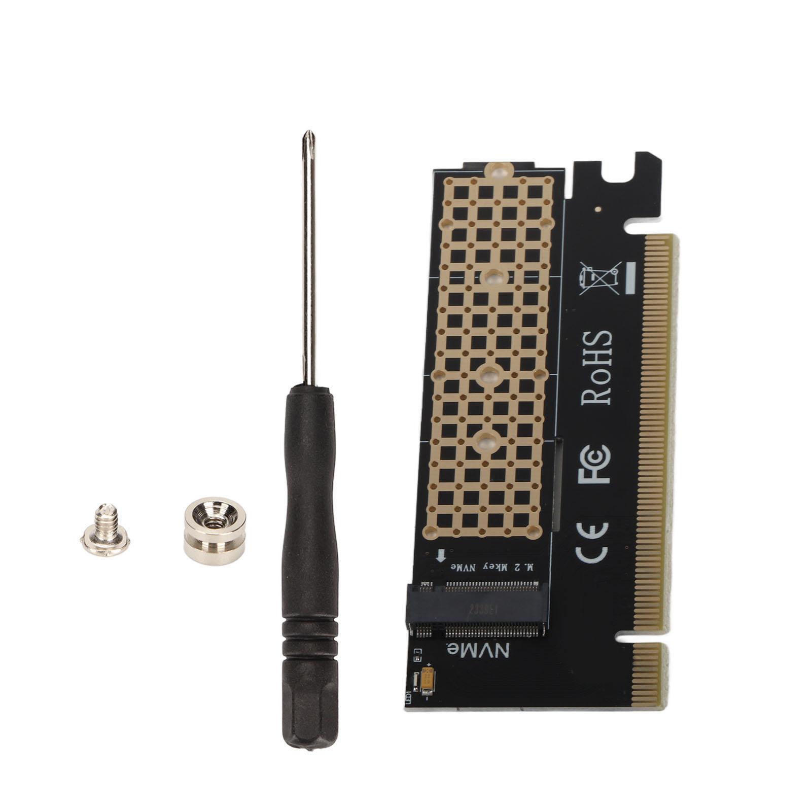 

Nvme Adapter SATA Specification Revision 3.0 M.2 Key M NVMe SSD PCIe Card for Win 7 for Win 8 for