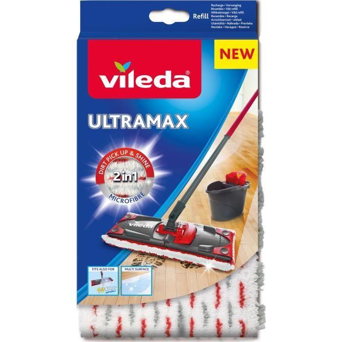 VILEDA Recharge UltraMax Power 2 v 1 - Mikrovlákno a polyester