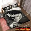 B-Bride of Frankenstein Bedding Set Printed Bed Set With Pillowcase Bed Duvet Cover Soft Single Double Queen Super King Size