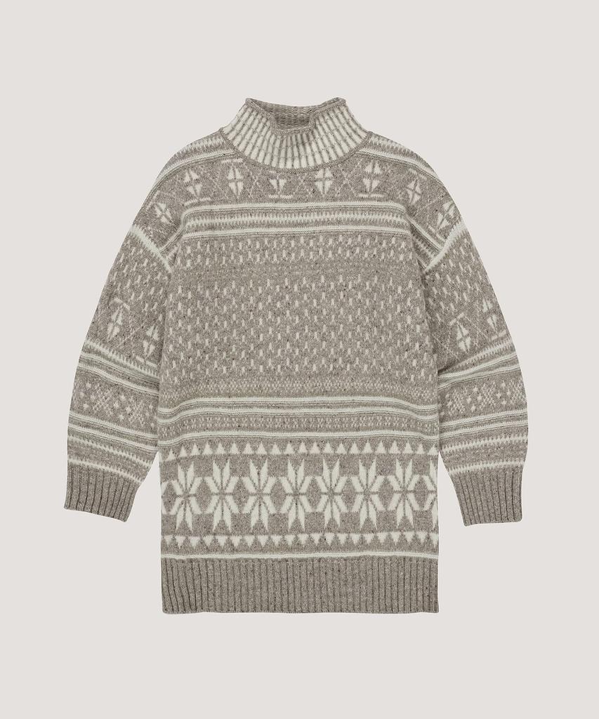 Beleuso Winter Jacquard Knit Dress