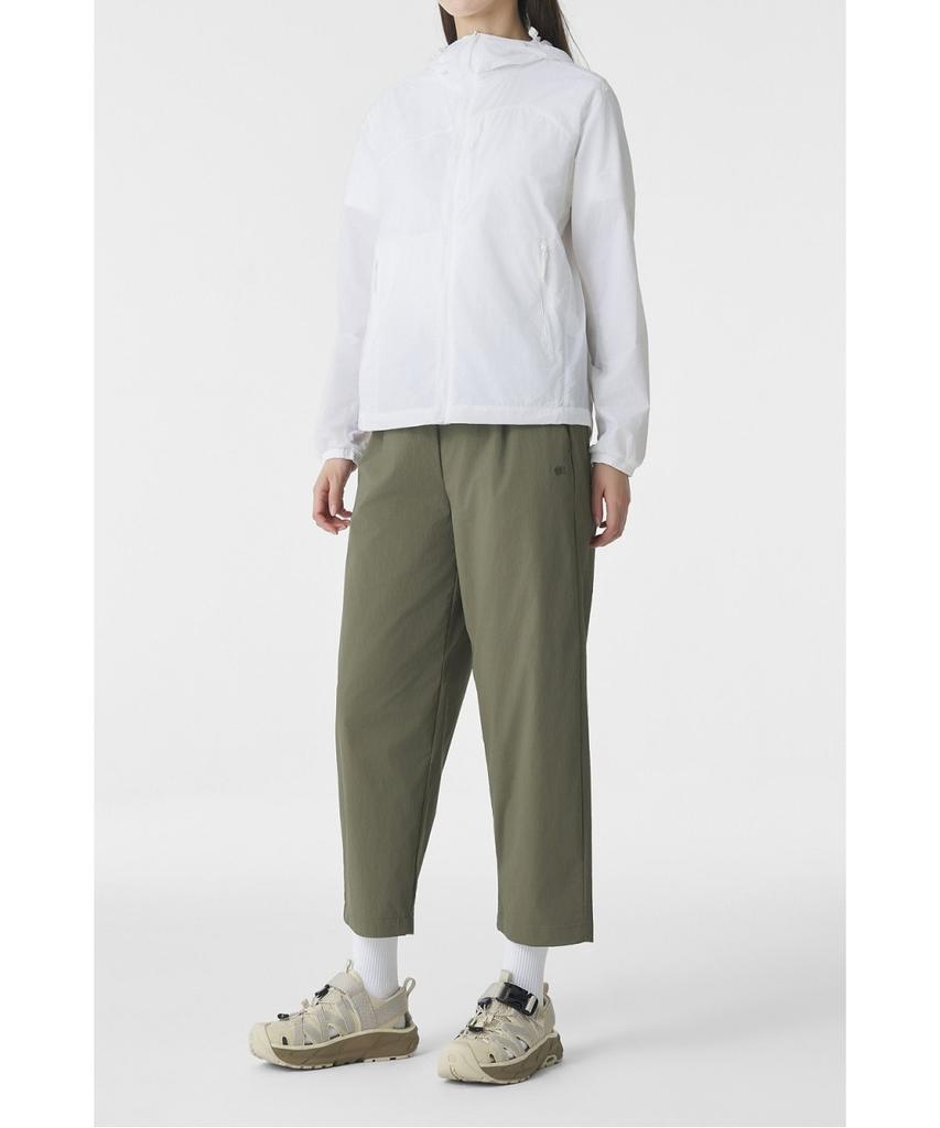 Koolongseupocheu Women'S Tapered Fit Crop Pants Tvpnm26502Gkh