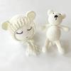 Baby Newborn Newborn Newborn Photo Sleeping Art Costume Photoshoot Knit Hat Stuffed Animal Kigurumi Baby Shower First Grandchild Set [TradeWind]