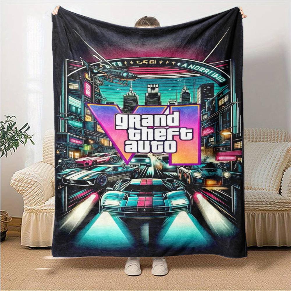 Gta Blanket Ultra-Soft Perfect for Bed Bedding Office for All Occasions Digital Print Gifts For Family Or Friends