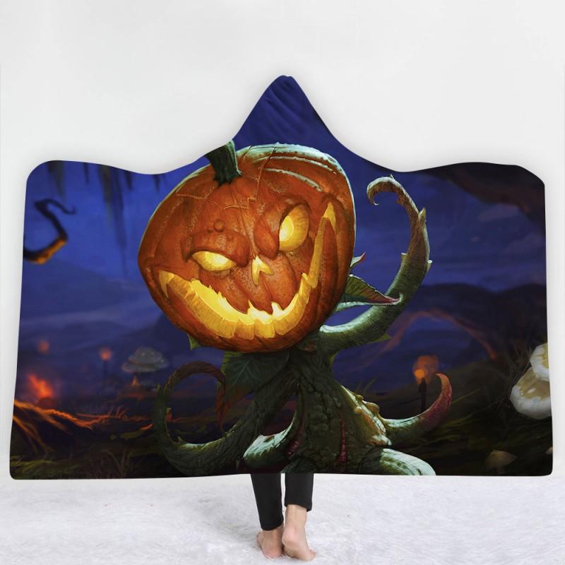 Hooded Blanket Adults Cozy Throw Super Soft Fleece Warm Winter Nap Home Decor