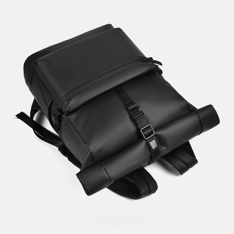 WEIXIER 2026 New Large Capacity Men's Backpacks High-end PU Waterproof Male Business Computer Bag Multi Layer Expandable Waterproof Travel Rucksacks