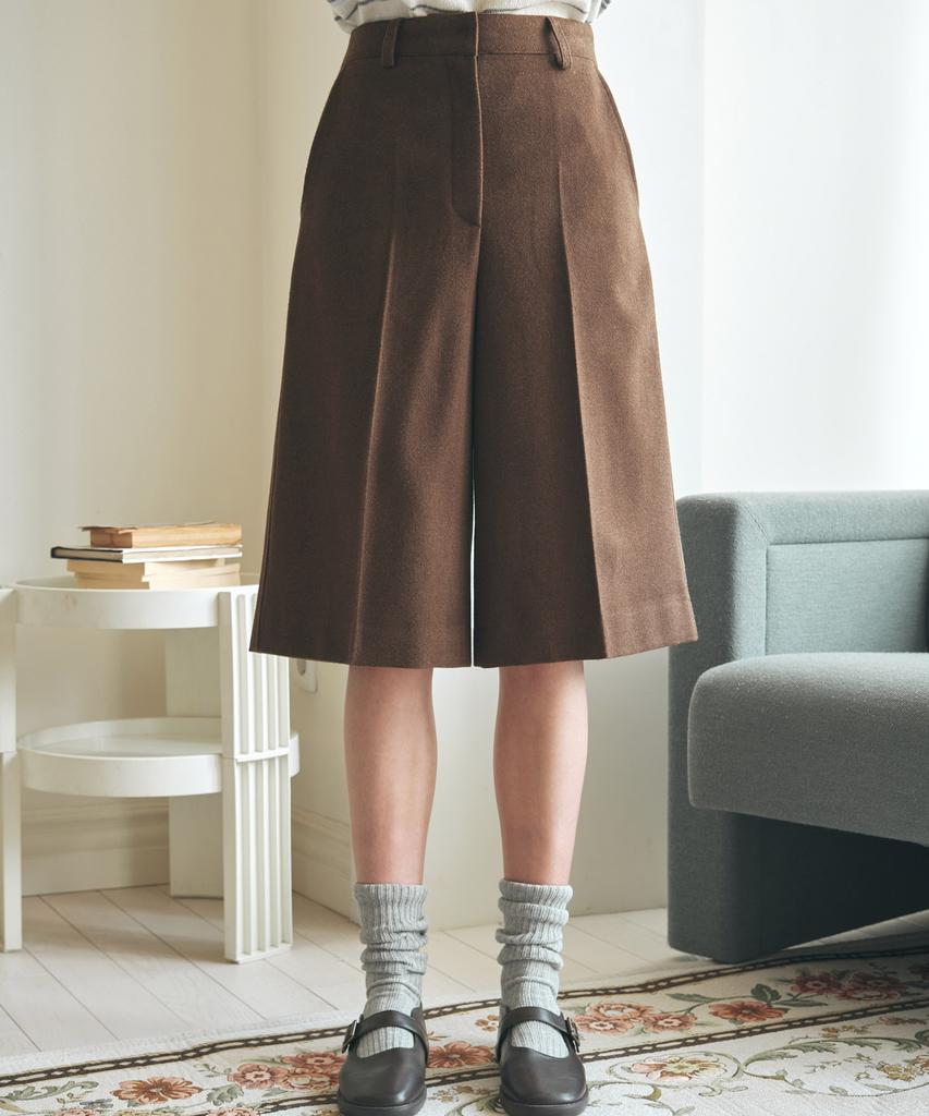 Nonlocal Classic Bermuda Pants - Brown