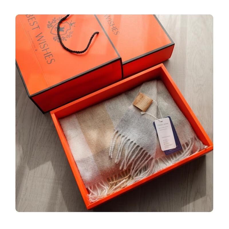 HANDUNYOU Winter Plaid Scarf