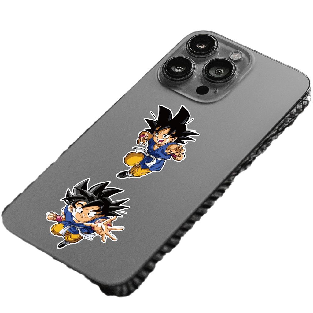 50 Dragon Ball Graffiti Stickers Computer Mobile Phone Water Cup Decorative Stickers Waterproof Creative Children's Stationery Stickers