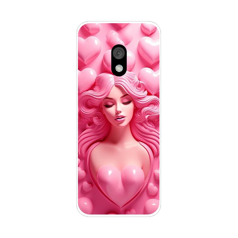 Bumper For Nokia 215 4G 2024 Clear Case Cute Painted Phone Silicon Back Cover For Nokia 235 220 2024 105 2021 Cases Clear Bumper