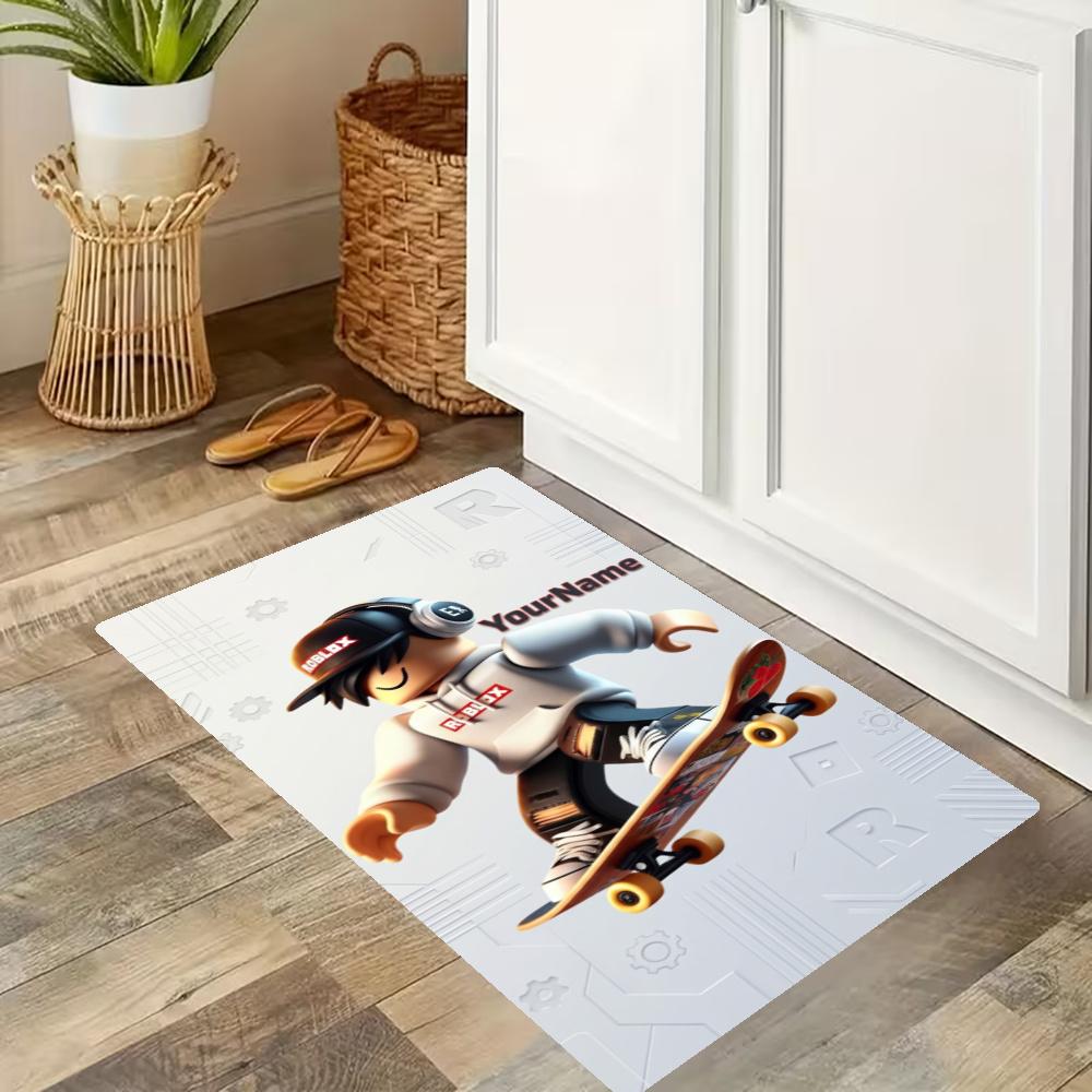 Roblox Customize Your Name Kitchen Rug Runner Rug Laundry Mat Hallway Entryway The Best Gift Choice