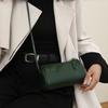 Bag Women's New Leather Women's Bag Solid Color Retro Mobile Phone Bag Shoulder Messenger Bag Women's Retro Pillow Bag