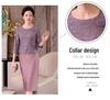 2025 Elegant Purple Wedding Banquet Dress for Mother of the Bride