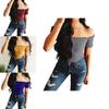 Elegant Women Summer Casual Off Shoulder Tank Top Vest Blouse For Effortless Style