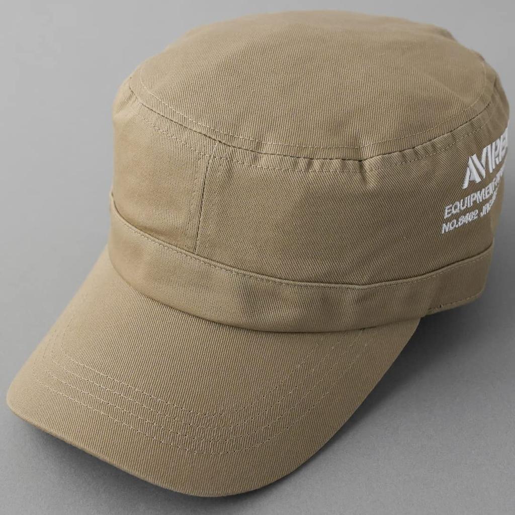 Avirex Numbered Embroidered Military Work Available In 2 Sizes Large Deep Large Size Golf Beige X Custom-Made Cap, (XL, Size, Fit, Men's 62cm, Cap)