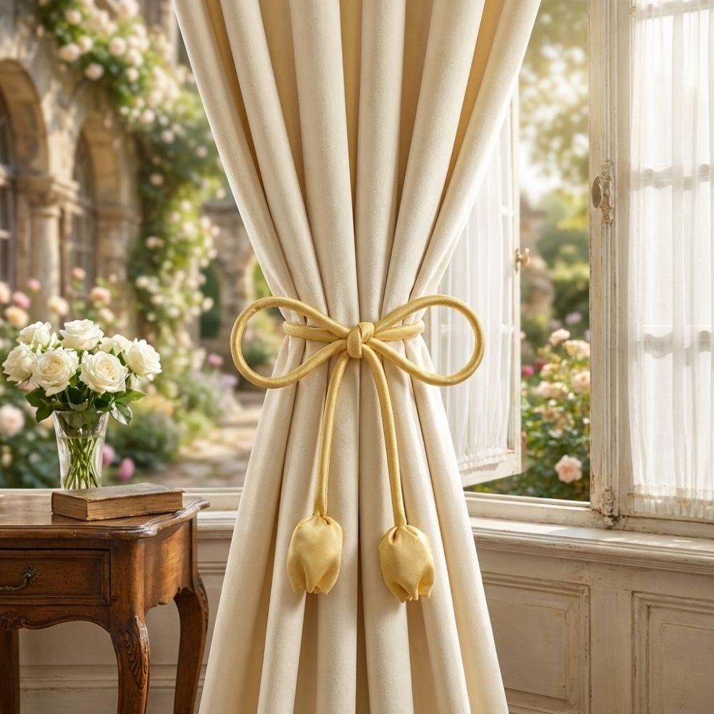 Adjustable Ropes Decorative Ribbons Vintage Curtain Tiebacks Elegant Curtain Tie Rope Party
