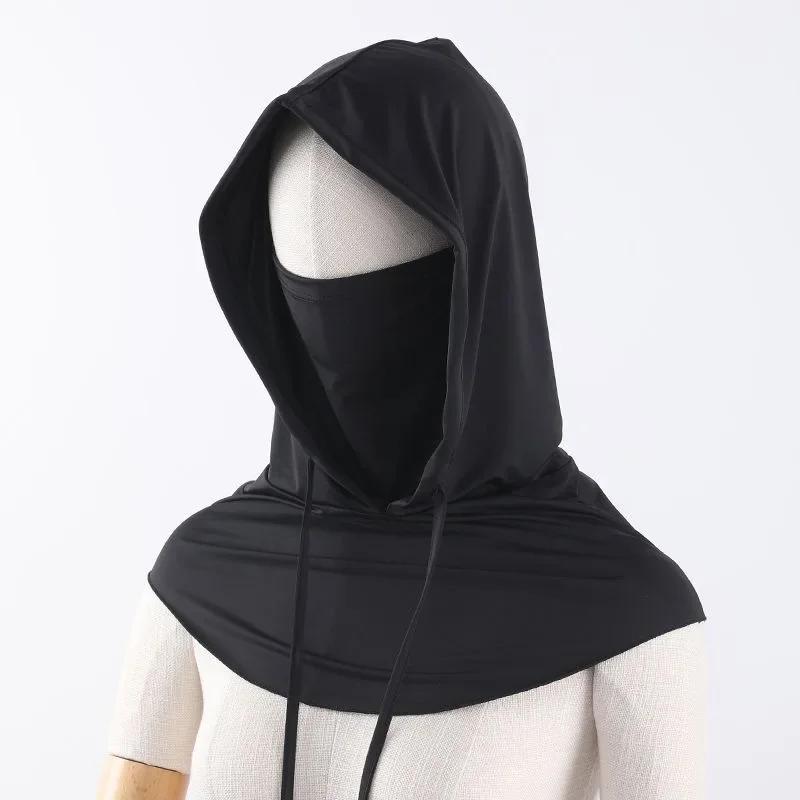 Balaclava Men Women Face Mask Sun/UV Protection Breathable Long Neck Covers for Cycling Motorcycle Fishing Hooded Sun Hat Mask