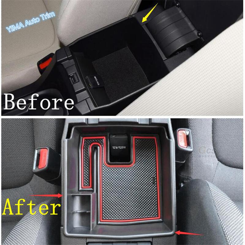 Auto Styling Central Control Storage Pallet Armrest Container Box Molding Cover Trim For Toyota Corolla - 2024 Accessories