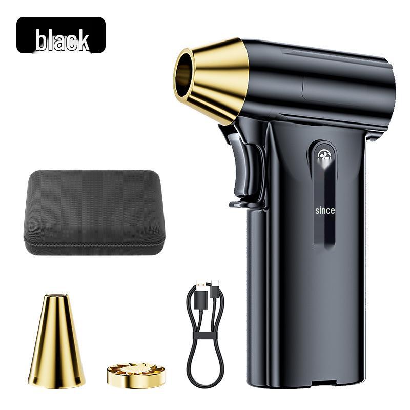 

High-Power Handheld Turbine Fan: Brushless Motor Blower for Outdoor and Car Dust Removal