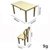 Multistyles Dollhouse Miniature Wood Desk  Doll House Decoration Accessories