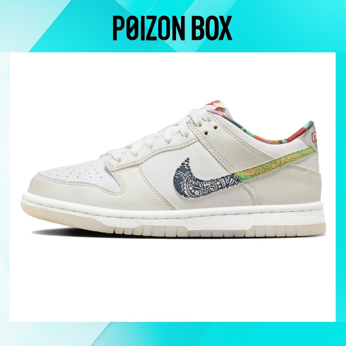 

кроссовки Nike Dunk Low White Multi-Color Paisley (GS) FN8913-141
