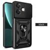 Para Capa OPPO A5 Pro Capa Oppo A5 Pro 4G Capa OPPO A5 Pro 5G Suporte com Anel Magnético Capa de Celular Armadura Capa Traseira com Proteção de Câmera Deslizante