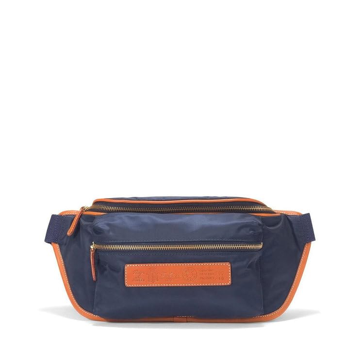

Waist bag [Felisi] 799/10/DS BLUE×L.BROWN