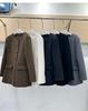 2025 Elegant Double-Faced Wool Coat - Slimming Casual Mid-Length, Perfect for Autumn & Winter.