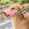 Comfortable Duck Muzzle for Dogs Dog Duckbill Muzzle, Soft Silicone Anti-Bite Mouth Cover, Adjustable Anti-Barking Anti Chewing Small