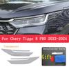 For Chery TIGGO 8 PRO  TPU Car Exterior Headlights Anti-Scratch Protective Film Headlamps Repair Sticker Accessories Refit