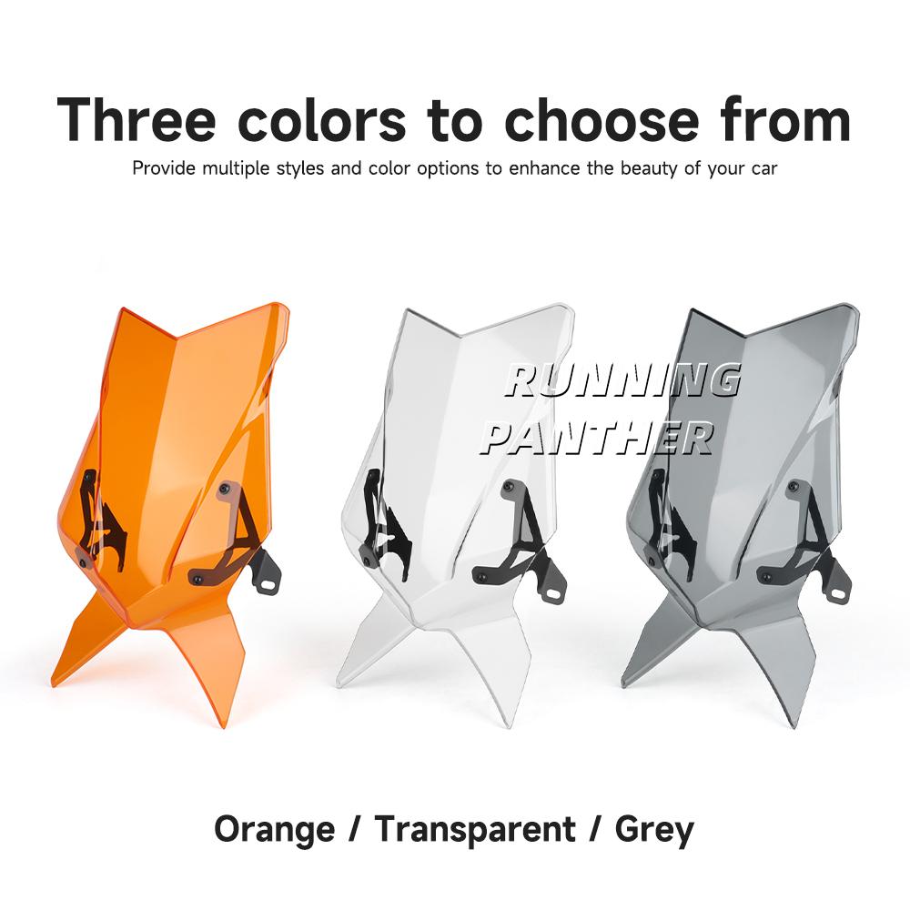 Motorcycle Windscreen Windshield Wind Screen Shield Protector Deflector Guard For 790duke 790 Duk 18-24 890duke 890 Duk 20-23
