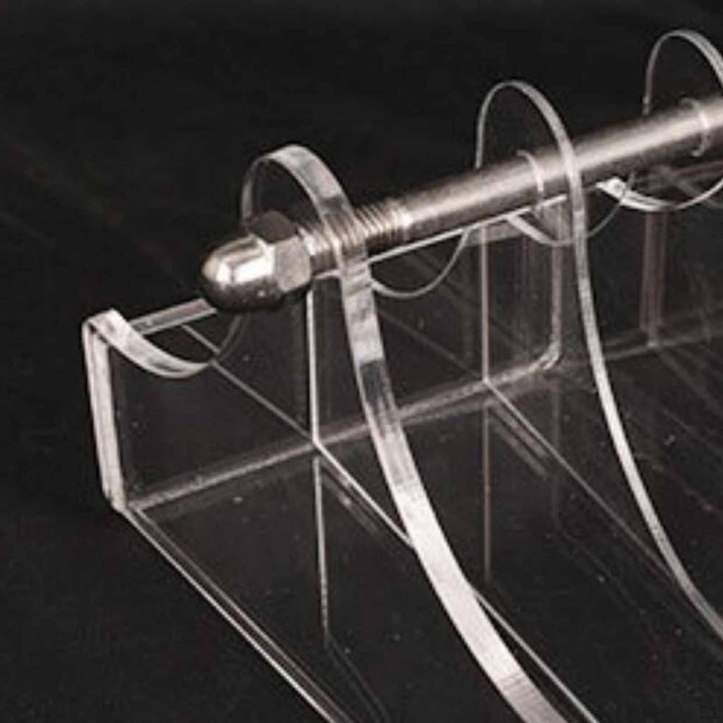 Acrylic Ribbon Storage Rack Holder Stand Craft Room Space Saving