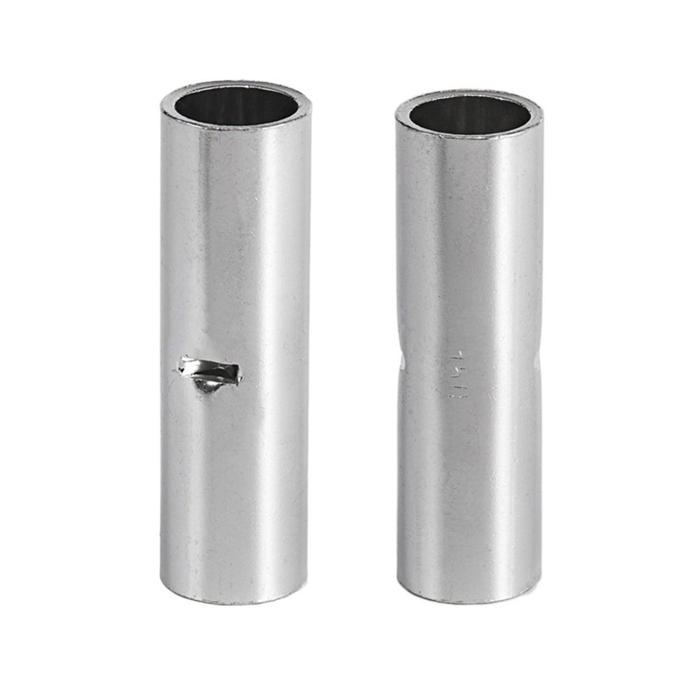 Non-Insulated Butt Non-Insulated Wire Connector Tinned Splice Butt Connector Wire Connector  Wire