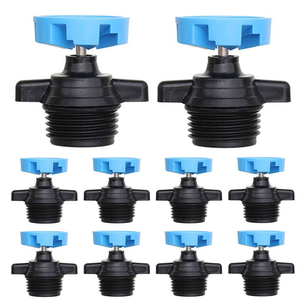 

10 шт. Автоматические вращающиеся на 360 градусов дождевальные головки 1/2 дюйма наружная резьба Полив Орошение Вращающаяся насадка для газона сада синий