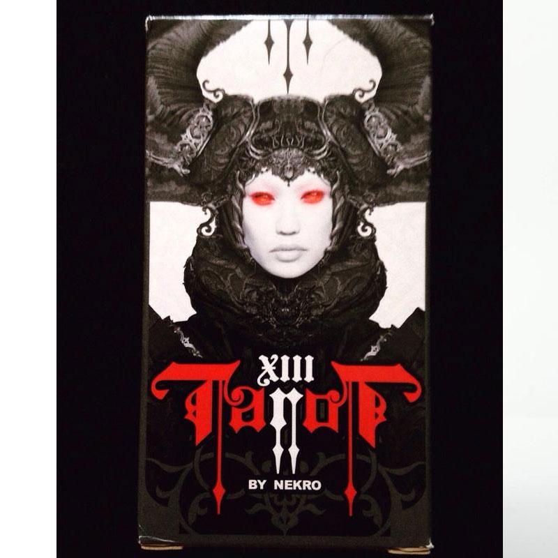 XIII Dark Tarot Cards Deck Board Game English Mysterious Divination Fate