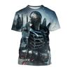 Latest Witcher 3D Printed T-shirt Fashion Role Playing Game Witcher King Assassin Casual Harajuku Neutral T-shirt