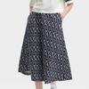 FILA All-Over Print Mid-Rise Straight Knit Maxi Skirt Women skirts Black F11W349301F-ZA