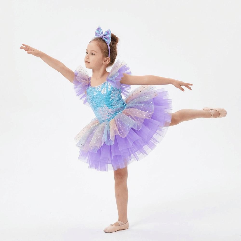 Romantic Ballet Tutu Skirt Puffy Princess Dress Fashion Performance Costume  Dance