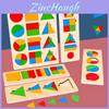 Kids Wooden Shape Puzzle Board For Early Childhood Learning And Play