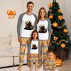 Halloween Tag Drucke Familie Passend Langarm Tops+Hosen Set Familie Passende Sets
