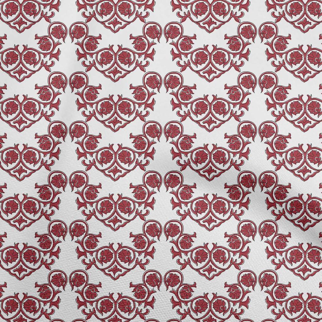 oneOone Cotton Cambric Forest Green Fabric Block Sewing Material Print Fabric By The Yard 42 Inch