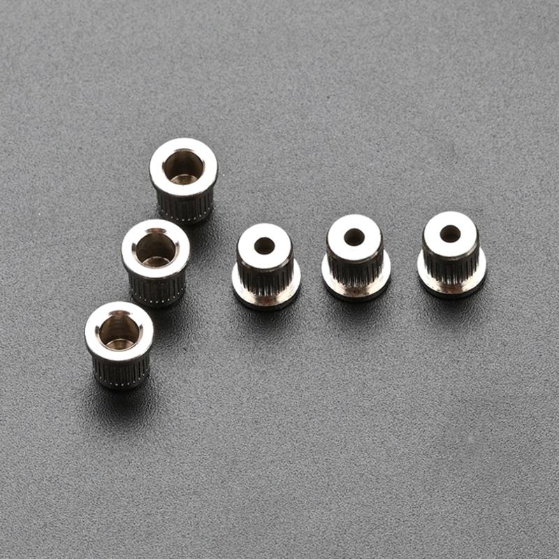 6 Pcs Guitar Through Body String Ferrules Guitar String Ferrules Replacement