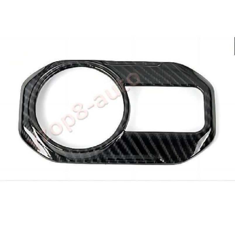 For Jeep Gladiator 20-23 Carbon Fiber Look Function Control Button Frame Trim