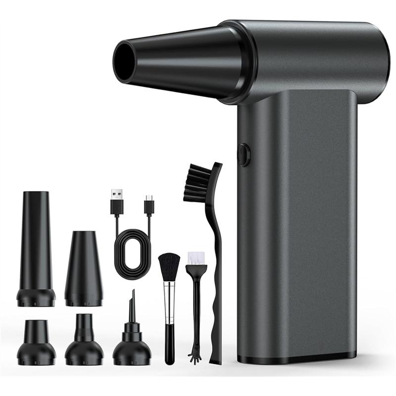 Electric Air Duster, 180000RPM Cordless High-Speed Compressed Air Blower In 4 Modes, Ideal For Outdoor Automotive Use Car
