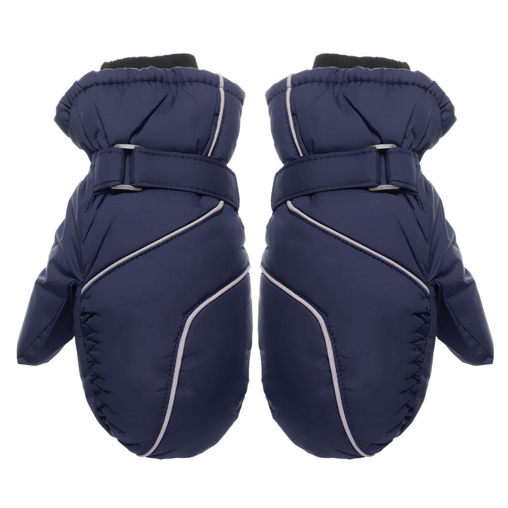 Winter Thicken Warm Children Ski Gloves Windproof Waterproof Snow Snowboard Long-sleeved Mitten