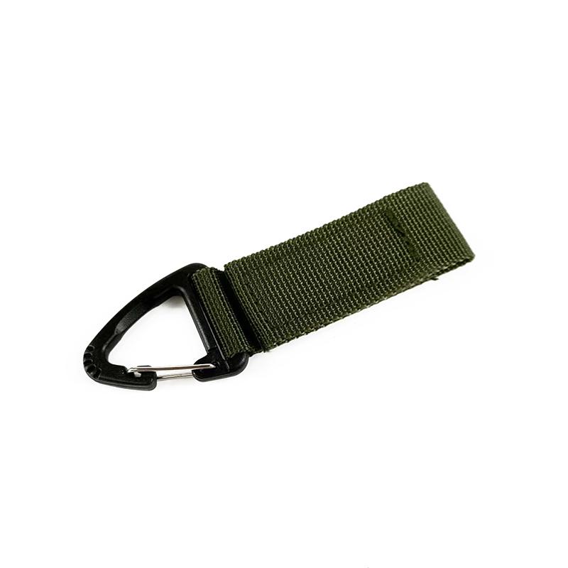 

Нейлоновая лента для кемпинга, походов, нейлоновая лента, брелок, рюкзак Molle, треугольный рюкзак, поясная сумка, застежка, крючок, пряжка, инструмент для скалолазания армия зеленый