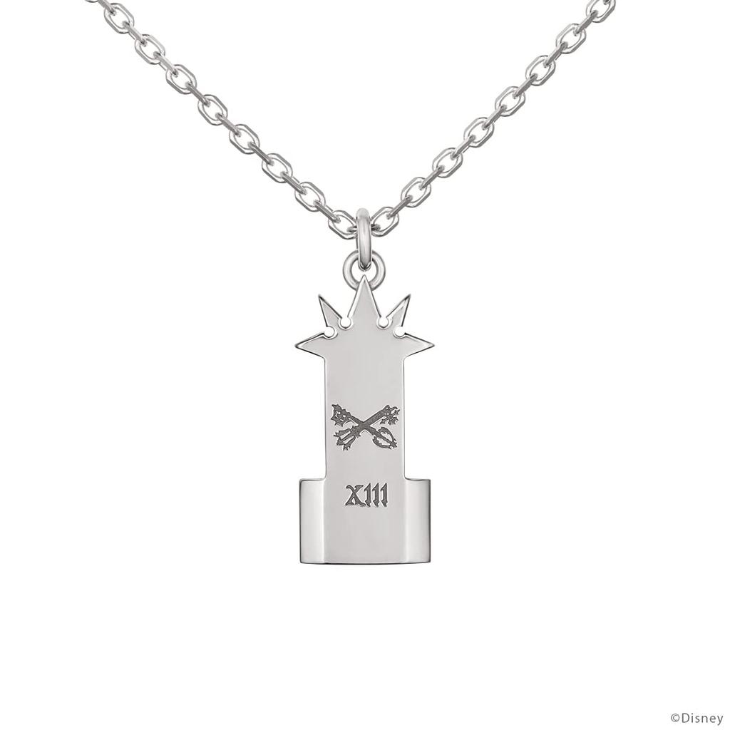 Kingdom Hearts Merchandise Necklace Organization XIII Silver Necklace Unisex Accessories Jewelry Gift [U-Treasure] / / Men's Women's (9. Demix)