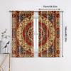 2pc, Curtains Morocco Inspired Abstract Mosaic Durable Polyester,Without Electricity Festive Holiday for Holiday Decor